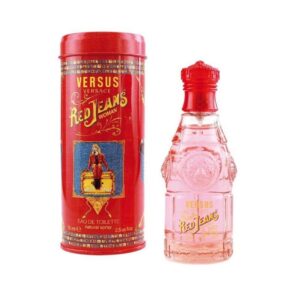 Versace Red Jeans Eau De Toilette 75ml – Vibrant Women’s Fragrance